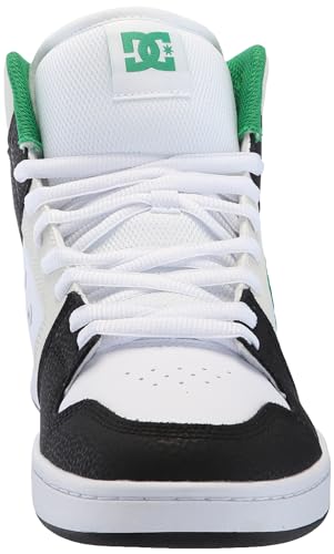 DC Shoes DC Men's Manteca 4 Hi-Top Skate Shoe Black/White/Green 8