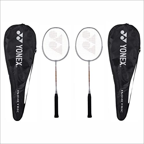 Yonex Badminton Racquet GR 303I Made in India Pack of 2 with Full Cover