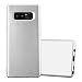 Produktbild Cadorabo Hülle für Samsung Galaxy Note 8 in METALLIC Silber - Handyhülle aus flexiblem TPU Silikon - Silikonhülle Schutzhülle Ultra Slim Soft Back Cover Case Bumper