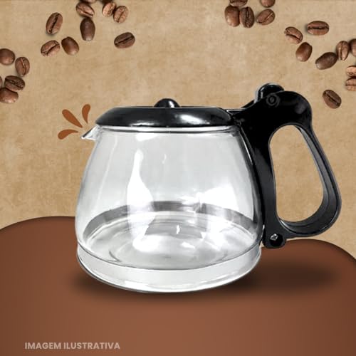 Jarra Copo Vidro Para Cafeteiras Mondial Cp-17 Com Tampa 17 Café