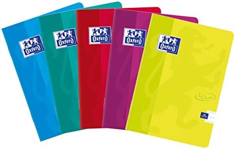 Zeszyt OXFORD Touch A5/60K Linia z Marginesem, Zestaw 5 Sztuk