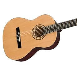 Squier SA-150N Squier Guitare acoustique classique avec cordes en nylon pour débutant – Naturel - Les Beatles, Paul McCartney, John Lennon, RIngo Starr, George Harrison Squier SA-150N Squier Guitare acoustique classique avec cordes en nylon pour débutant - Naturel – Image 4