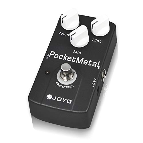 Image of JOYO Metal Distortion Pedal Huge Distortion with Mid Knob for Electric Guitar Effect - True Bypass (Pocket Metal JF-35)
