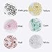 OFNMY 360pcs Kit de 5mm Ojales Metalicos de Metal Artesanía Multicolores para...