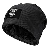 asbwuo Fleecegefütterte Pullovermütze, weich und warm, Wintermütze „Zeig Mir Deine Pitties für Damen und Herren