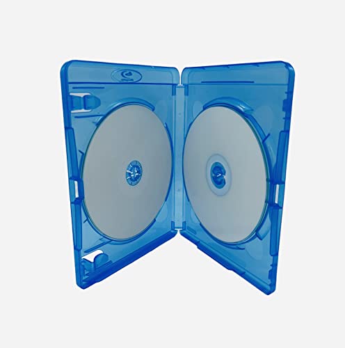 Cajas dobles Amaray Blu-Ray lomo 15 mm repara carcasas dañadas 6