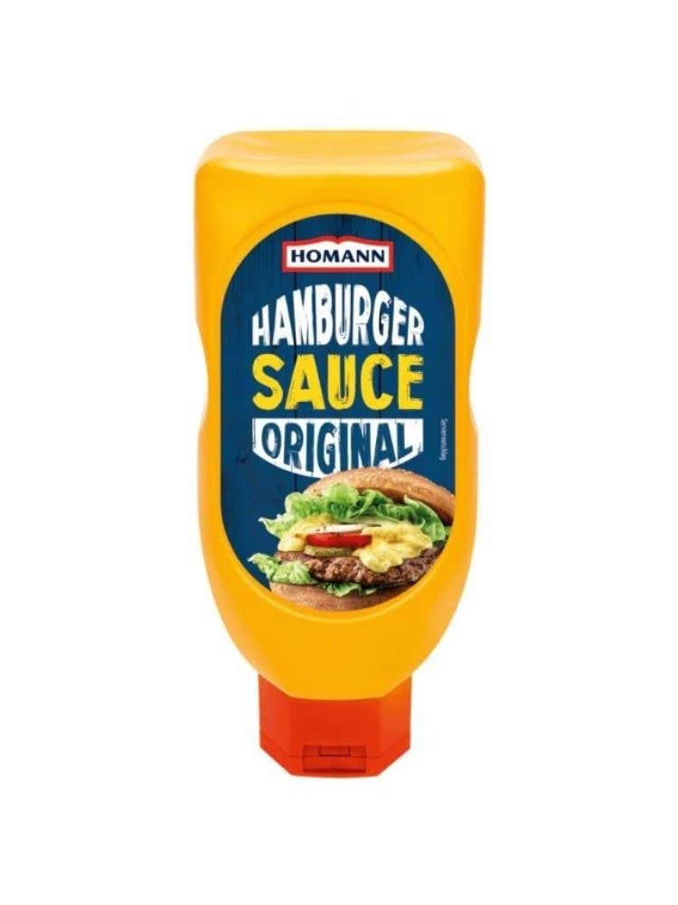 Homann HamburgerSauce 450ml Original Snack Lecker soße 1 stück