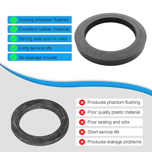 Image of RV Toilet Base Seal & Mounting Hardware Kit Replacement for Dometic 385311652 Fit for Dometic 300 /310 /320 RV Toilets. RV Toilet Seal Repair Kit