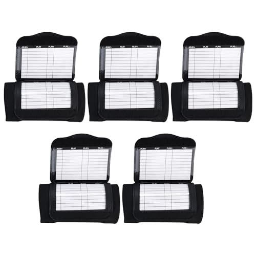 5 Pack Youth Football Wristbands, Youth Size Football Armband Playbook