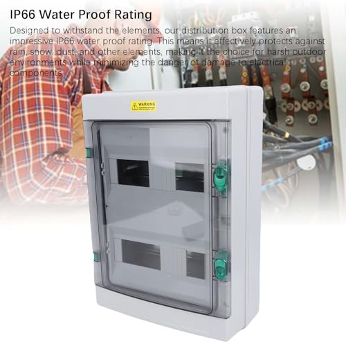 Boîte de distribution étanche IP66 extérieure plastique ABS