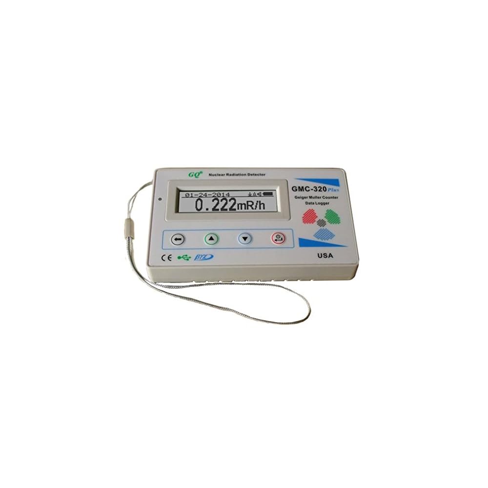 GQ GMC-320S Digital Nuclear Radiation Detector - Geiger Counter For Radiation Monitoring