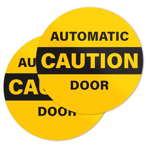 Autocollant de sécurité double face Sutter Signs porte en verre sticker signalisation vitrage