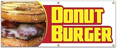 SignMission Donut Burger 72