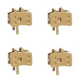 Metall Bremsbeläge sind höhere Reibungsbrems als halbmetallischen und Harz pads, Superior Bremskraft bei allen Wetterbedingungen.