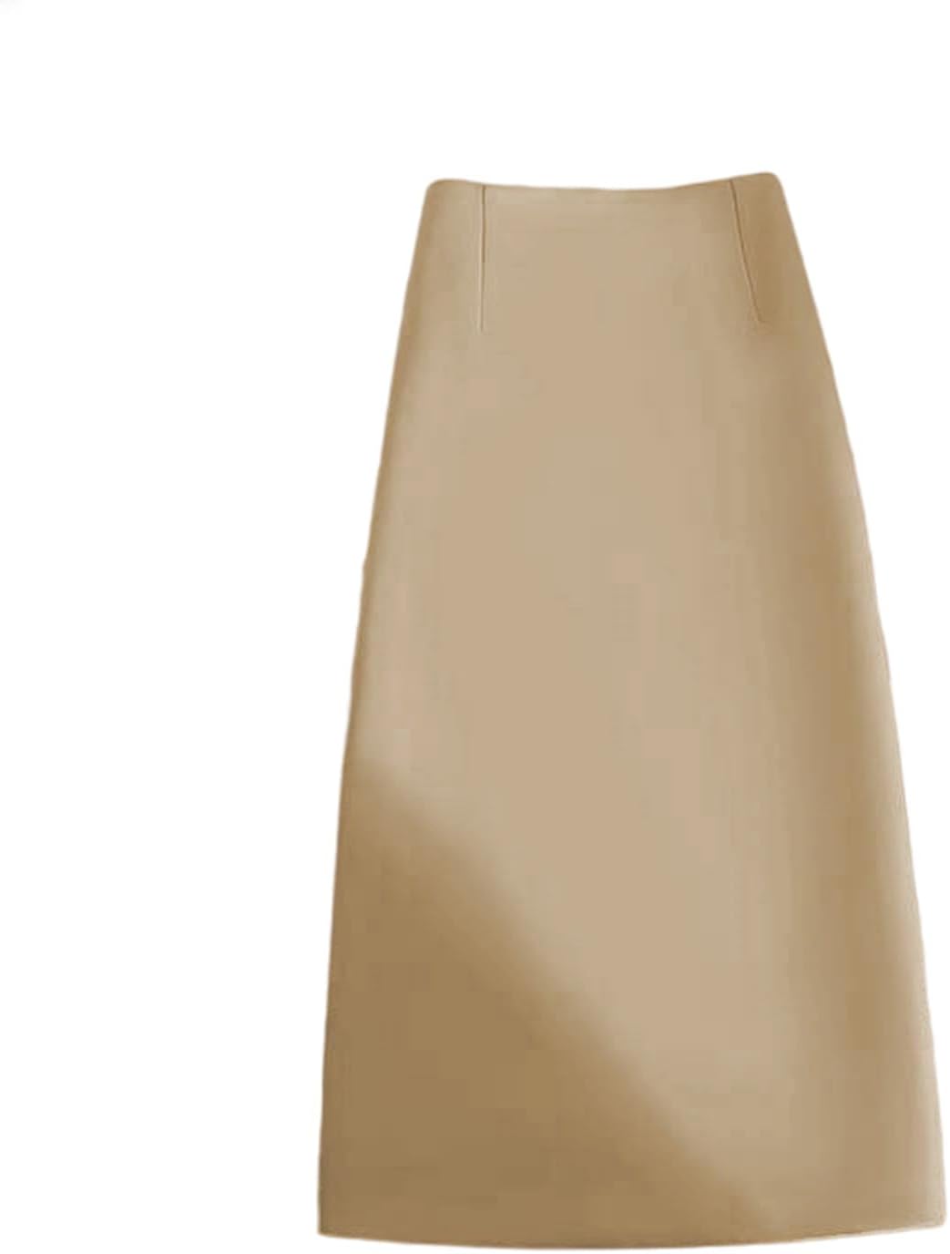 High Waisted Skirts for Women's Business Casual Pencil Midi Skirt Split Back Elegant Slim Fit Work Fashion Skirt