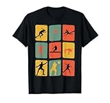 Leichtathletik Outfits im Vintage Retro Stil