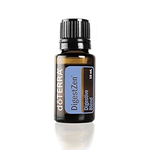 DoTerra DigestZen 15ml – Pure Essential Oil Digestive Blend with Peppermint, Ginger and Other Natural Oils to Help Reduce Gas, Indigestion and Upset Stomach
