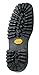 Vibram # 132 Montagna Block Unit Sole Black Color Size 11 - Shoe Repair - 1 Pair