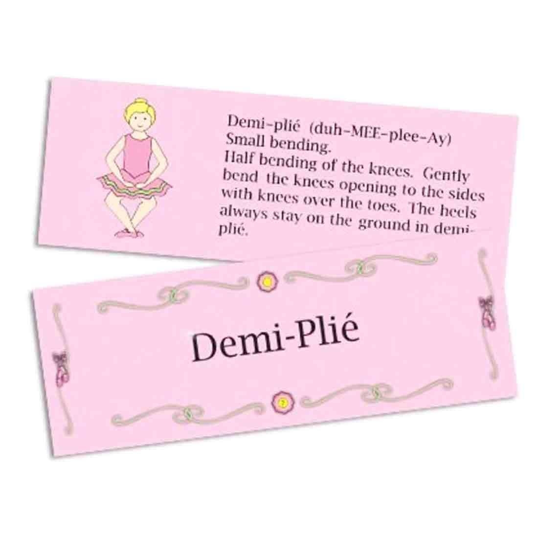 Ballet Positions Printable Flash Cards Ballet Positions Printable Flash Cards