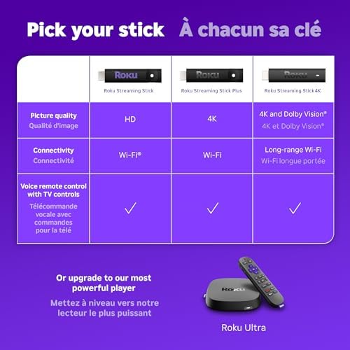 Roku® Streaming Stick™ Plus 2025 – 4K and HDR Roku Streaming Device for TV with Voice Remote – Free and Live TV — view 9