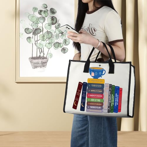 Bolso Tote de Lona Bookworm Night Court miniatura 3