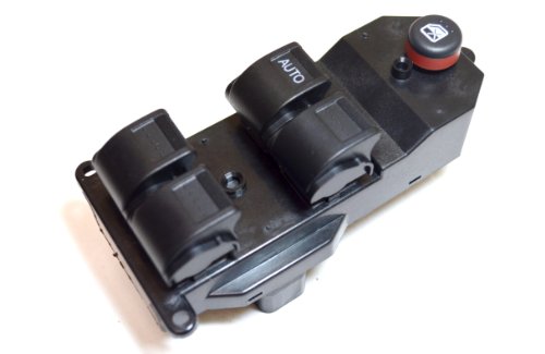 PT Auto Warehouse PWS-602 - Master Power Window Switch, Driver Side Front - 4-Door Sedan Only, 5-Button