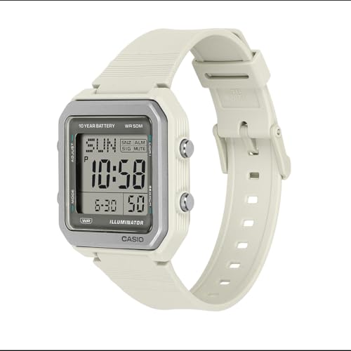 Image of Casio W-221H-8AVDF Digital Cream Watch Unisex (I135)