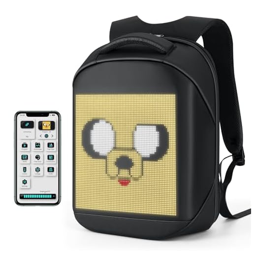 LED Backpack with Programmable Display