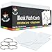Star Right Blank Flash Cards - 5 Rings, 1000 Index Cards, 2x3 - for School Supplies, Note Cards, Learning, Memory, Recipe Cards & More