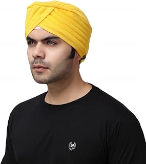 Sikh Tradition Readymade Turban, Dastar, Pagri, Beanie Head Cover for Men