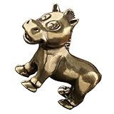 Figurine de cheval en laiton : un design charmant et accrocheur inspiré des bandes dessinées du monde animal, cette mini figurine de cheval est un incontournable pour amateur de jardin.