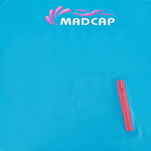 Madcap Girls' Uv Sun Protection Long-Sleeve Rash Guard (Blue, 10-S) #TOP5