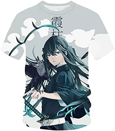 Amazon Co Jp 鬼滅の刃 Tシャツ 鬼殺隊 時透無一郎 記念シャツ 衣装 子供 キッズ アニメ かわいい 子供服 夏服 プリント 半袖 男の子 女の子 おしゃれ Tシャツ 誕生日 プレゼント グッズ140cm 服 ファッション小物