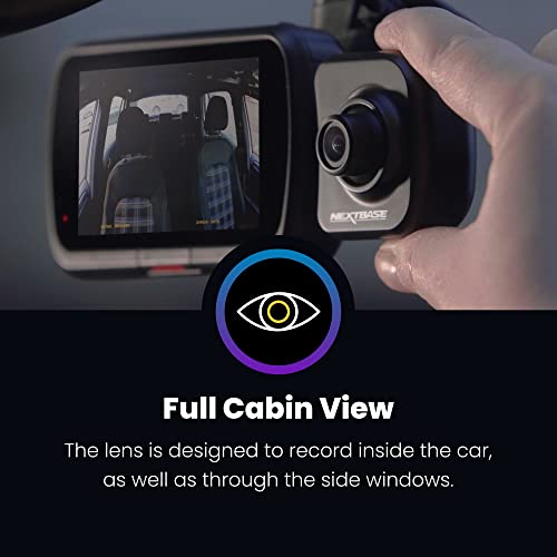 Nextbase Series 2 Add-on Module Cameras – 140 Degree Viewing Angle Cabin View Dash Camera for Commercial Use – Compatible with Series 2 322GW, 422GW, 522GW and 622GW Dash Cam Models - Image 2