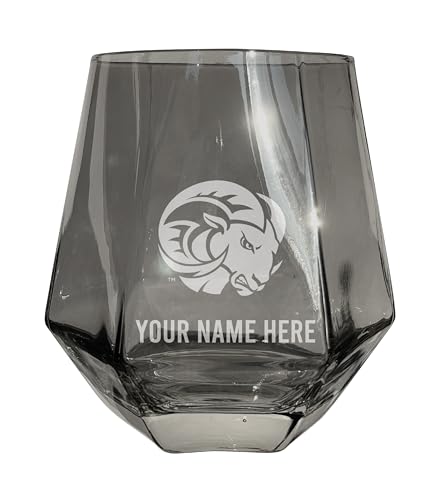 Copa de vino sin tallo diamante 2 unidades gris 10 oz