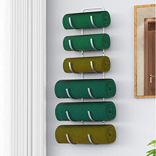 Towel Rack, Adhesive Towel Racks For Bathroom Glass Tiles Wall, No Drilling Bathroom Towel Rack, Towel Storage Holder For Rv Camper (Silver) #TOP3