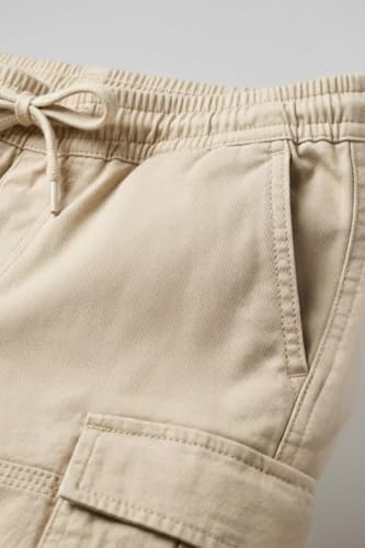 Image of Louis Philippe Men's Relaxed Straight fit Cuffed Bottom Hem for Jog & Travel Friendly with Multi Usage Pockets Casual Trouser