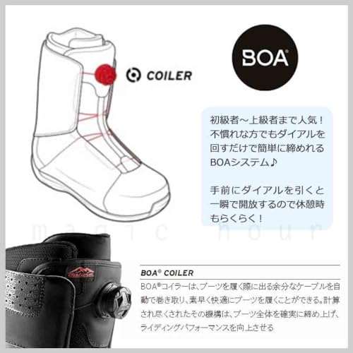 magic hour GALORE LYT BOA COILER レディーススノーボードブーツ