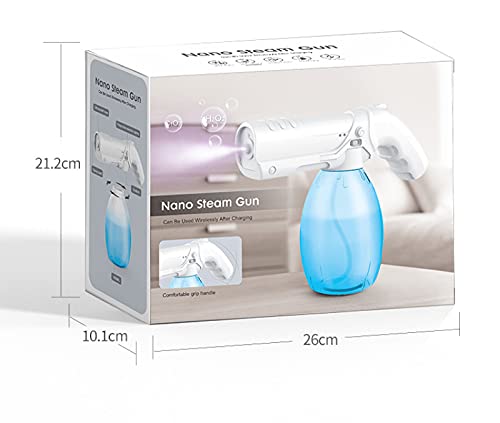 800Ml Ontsmettingsmiddel Mist Pistool Handheld Oplaadbare Nano Verstuiver Grote Capaciteit Elektrische Sproeier Mondstuk… - Image 8
