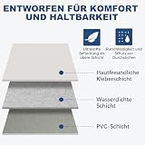 KMZ SUV Luftmatratze Dickere Doppelseitige Beflockung Camping Matratze – Tragbares Bewegliche Schlaf-Auto-Bett – Bequeme Aufblasbare Reisen Luftbett mit Elektrische Luftpumpe und 2 Kissen