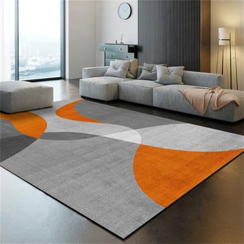 Tapis de sol cuisine grand format géométrique moderne pour éviter les glissades