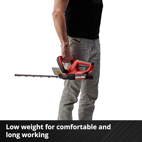 Einhell 3410709 Cordless 20" Hedge Trimmer Kit GE-CH 1846 Li Power X-Change with Battery and Charger (18V, 2220 CPM, Steel Blades, Safety Switch, Incl. 2,0 Ah Battery and Quick Charger) by Einhell - Image 4