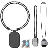 Honbobo Ciondolo magnetico per DJI Osmo Nano/Insta360 GO 3/3S Supporto magnetico da collo Supporto con cordino da collo Cordino con laccio A …