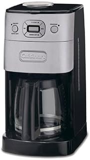 Cuisinart DGB-625BC Grind-and-Brew 12-Cup Automatic Coffeemaker, Brushed Metal