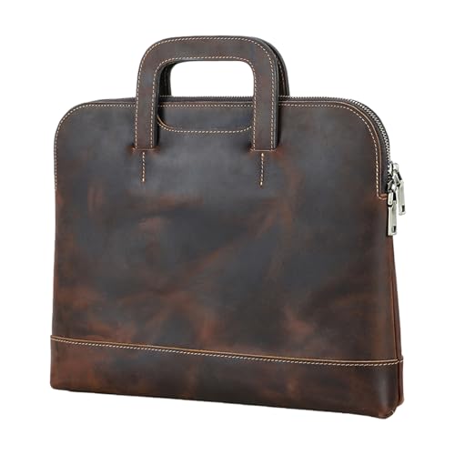 Bolsa de piel para laptop en tu cafetería favorita con diseño seguro urbano