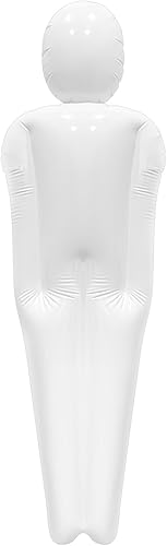 CANIPHA Maniquí inflable de tamaño completo, accesorios de Halloween, decoraciones de patio, muñecos inflables para disfrazar a adultos, bricolaje