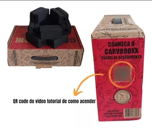 Carvão Premium Carvoboxx 5kg Não suja as mão, não faz fumaça, rende 2x mais.