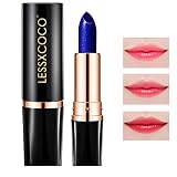 Lippenstift mit Farbwechsel | Blue Magical Lipstick Temperatur Farbwechsel | Schnelles Auftragen, lang anhaltender Farbwechsel-Lipgloss, verbessert die Lippenlinien, nahrhafter, getönter Lippenbalsam