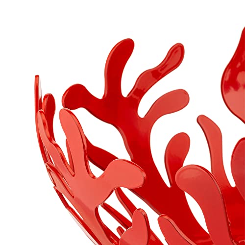 Alessi Mediterraneo Fruit Holder, 11-1/2 Diameter, Red #TOP2