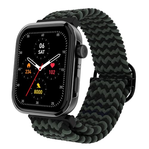 Noise ColorFit Pro 5 Max Smartwatch, 1.96" AMOLED Display (Sage Green)